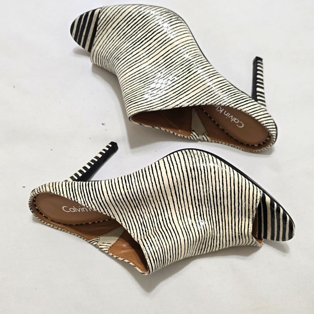 Calvin Klein Nariss High Heel Mules- Size 6